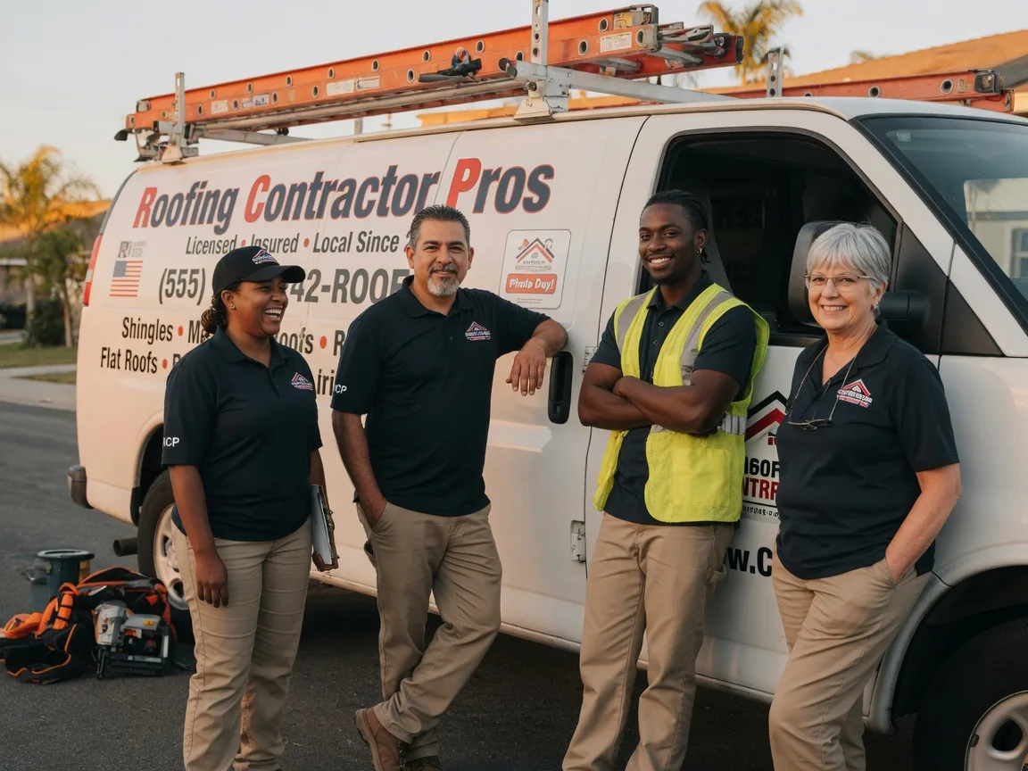 Local Roofing Contractors company in East Springfield, OH